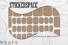 Дизайнерські наклейки для педикюру "Desert Grit pedi" - StickersSpace — фото N1