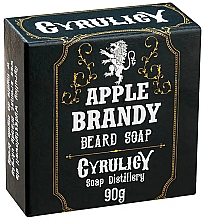 Духи, Парфюмерия, косметика Мыло для бороды - Cyrulicy Apple Brandy Beard Soap