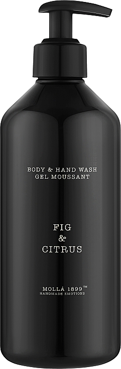 Жидкое мыло для рук - Cereria Molla Body&Hand Wash Fig&Citrus — фото N1