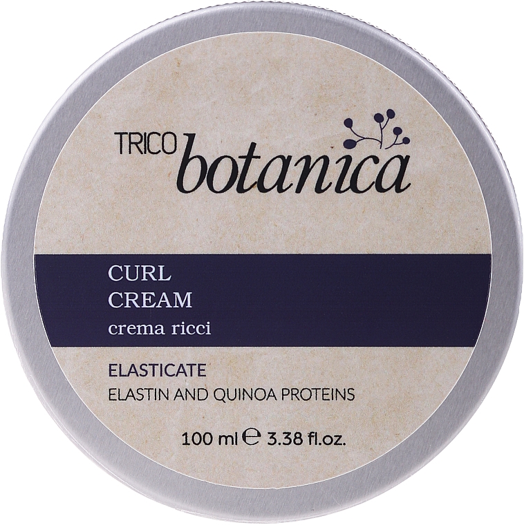 Крем для розгладжування волосся - Trico Botanica Curl Cream — фото N1