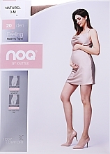 Колготки для беременных "Feeling" 20 Den, naturel - Knittex — фото N1