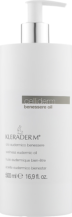 Масло для здоровья кожи - Kleraderm Celliderm Benessere Oil — фото N1