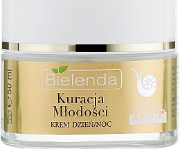 Регенерирующий крем для лица от морщин с муцином улитки - Bielenda Kuracja Mlodosci Cream 60+ — фото N2