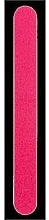 Пряма пилочка для нігтів 180/240, рожева - Ampli — фото N1