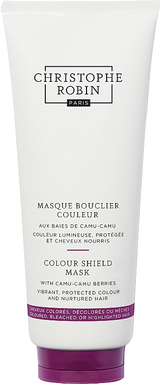 Маска для фарбованого й мельованого волосся - Christophe Robin Color Shield Mask With Camu-Camu Berries — фото N1