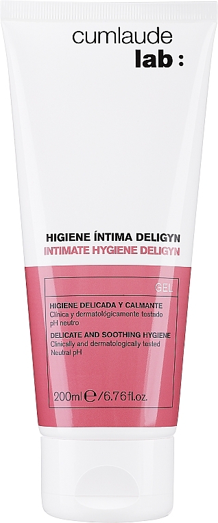 Нежный очищающий гель для чувствительной кожи - Cumlaude Deligyn Intimate Hygiene — фото N1