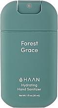 Парфумерія, косметика Очищуючий та зволожуючий спрей для рук "Лісова грація" - HAAN Hydrating Hand Sanitizer Forest Grace