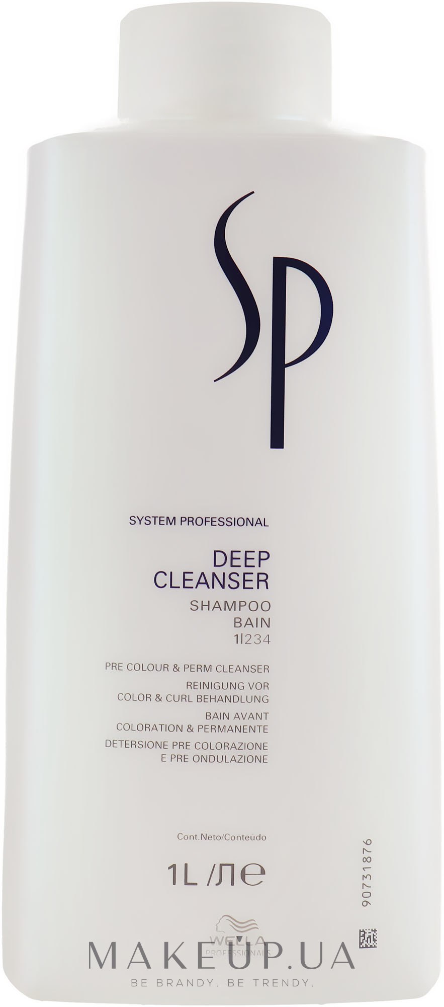 Шампунь для глибокого очищення волосся - Wella System Professional Expert Kit Deep Cleanser  — фото 1000ml