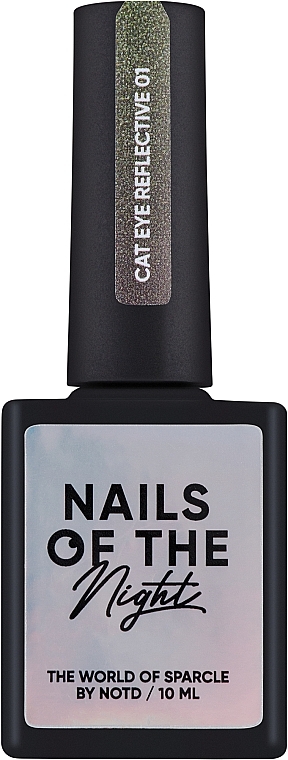 Гель-лак - Nails Of The Night Cat Eye Reflective Nail Polish — фото N1