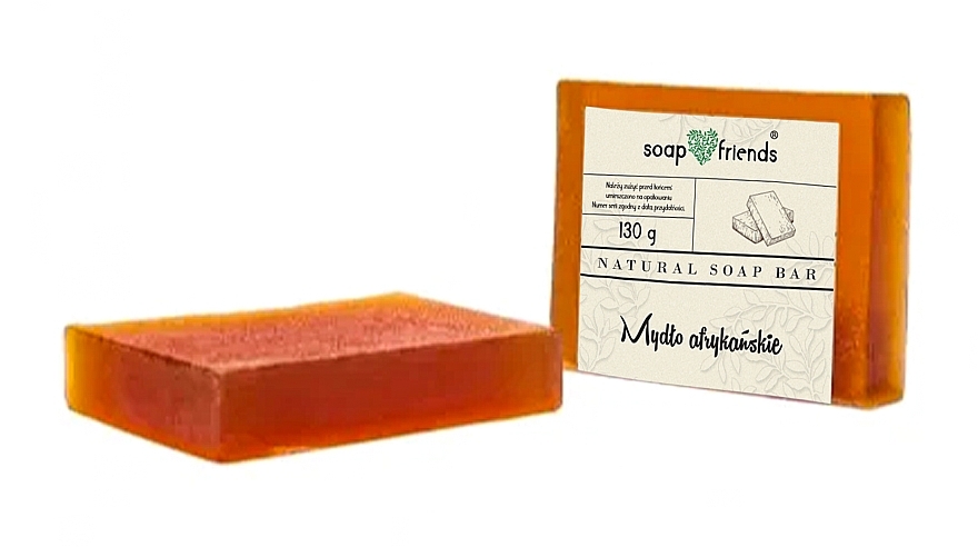 Натуральное мыло для тела "Африканское" - Soap&Friends — фото N1