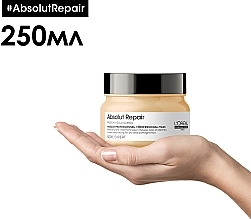 Маска для інтенсивного відновлення пошкодженого волосся - L'Oreal Professionnel Serie Expert Absolut Repair Gold Quinoa +Protein Mask — фото N2