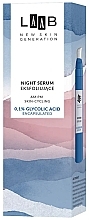 Ночная сыворотка для лица с гликолевой кислотой - AA Cosmetics LAAB Night Serum 0.1% Glycolic Acid — фото N3