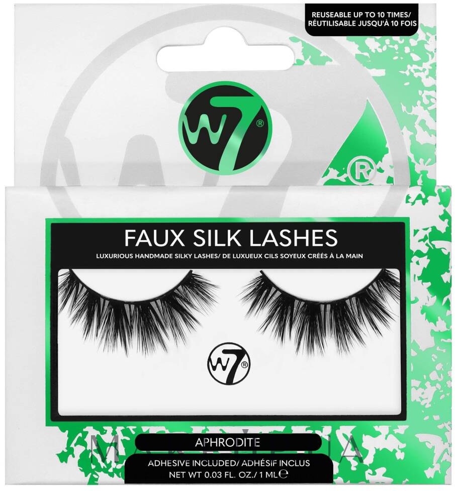 Накладні вії - W7 Faux Silk Lashes — фото Aphrodite