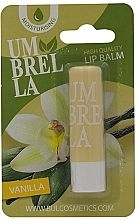 Бальзам для губ в блистере "Ваниль" - Umbrella High Quality Lip Balm Vanilla — фото N1