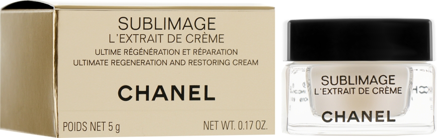 Chanel Sublimage L'Extrait De Creme Ultimate Regeneration And Restoring  Cream (мини) - Крем-экстракт для восстановления и регенерации кожи лица,  шеи и зоны декольте: купить по лучшей цене в Украине
