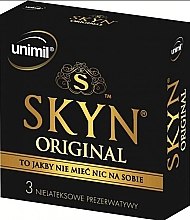 Презервативы, 3 шт - Unimil Skyn Feel Everything Original — фото N1