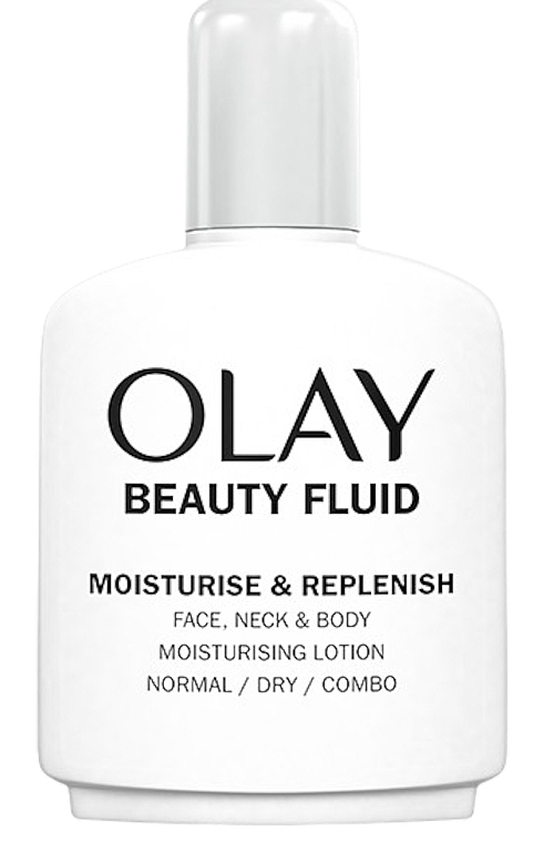 Жидкий лосьон для лица, шеи и всего тела - Olay Beauty Fluid Moisturise & Replenish Face, Neck And Body Lotion — фото N1