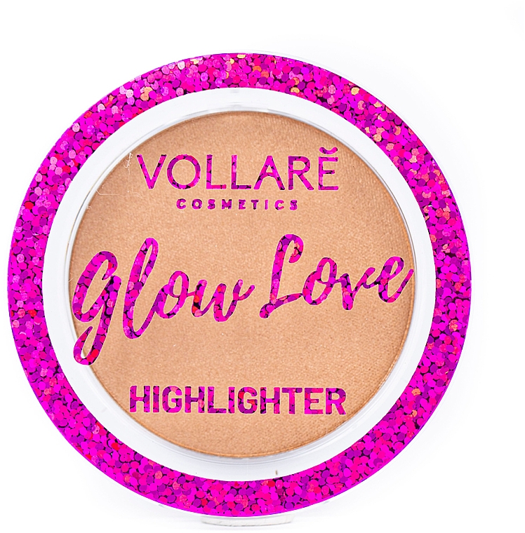 Хайлайтер для обличчя - Vollare Glow Love Highlighter — фото N1