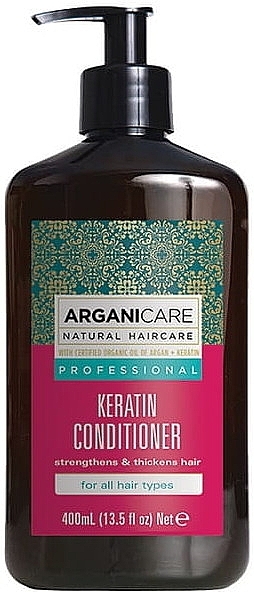 Набір - Arganicare Keratin Set (shm/400ml + condt/400ml) — фото N3