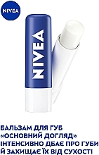 Бальзам для губ "Основной уход" - NIVEA Original Care — фото N3