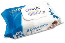 Духи, Парфюмерия, косметика Влажные салфетки "Love Jumbo", синие - Comfort