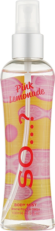 Спрей для тела - So…? Pink Lemonade Body Mist — фото N1