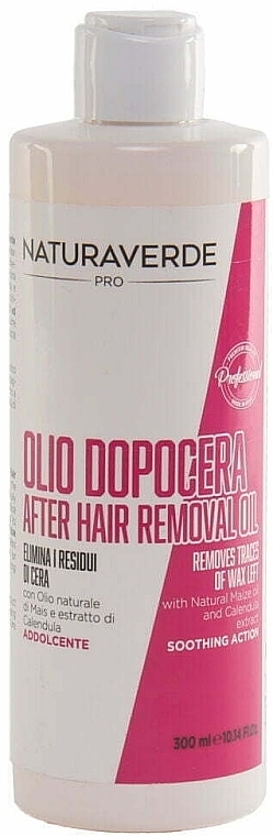 Олія після депіляції - Naturaverde Pro After Hair Removal Oil Removes Traces Of Wax Left — фото N1