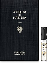 Духи, Парфюмерия, косметика Acqua di Parma Oud Eau - Парфюмированная вода (пробник)