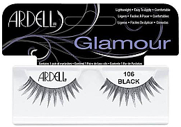 Духи, Парфюмерия, косметика Накладные ресницы - Ardell Glamour Eyelashes Black 106