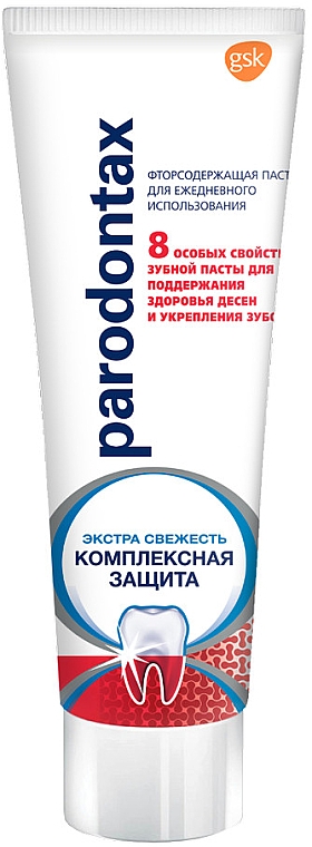 Зубная паста "Комплексная защита. Экстра свежесть" - Parodontax — фото N8