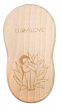 Парфумерія, косметика Щітка для тіла "Мати природа" - LullaLove Tampico Sharp Brush for Dry Massage Mother Nature Limited Edition