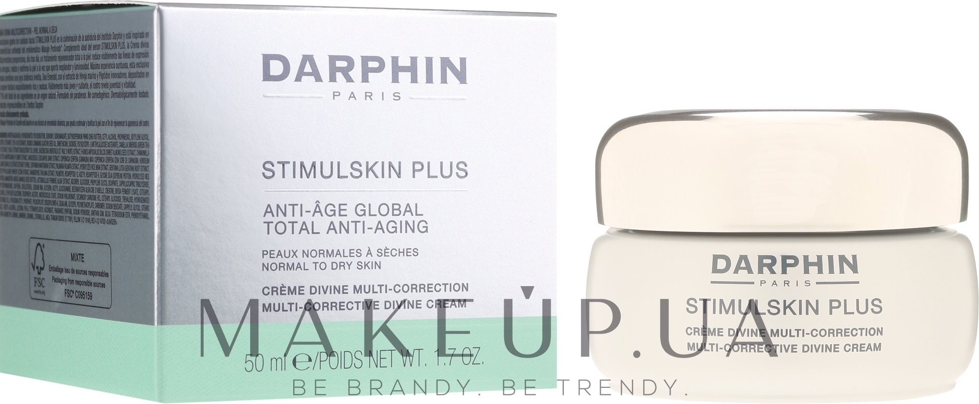 Крем для нормальной кожи - Darphin Stimulskin Plus Multi-Corrective Divine Cream — фото 50ml