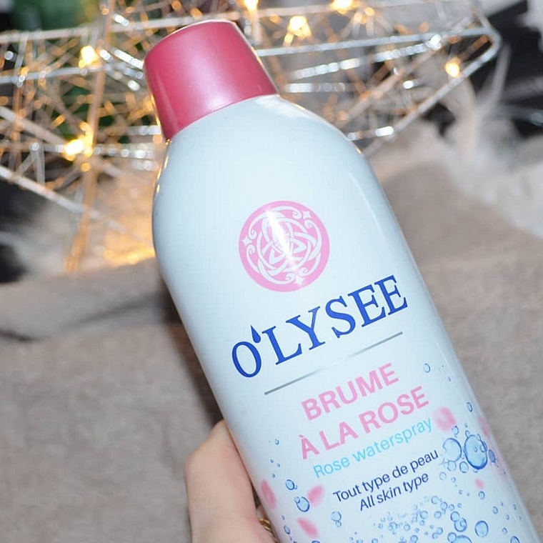 Увлажняющий спрей-мист для лица с ароматом розы - O'lysee Rose Waterspray — фото N4