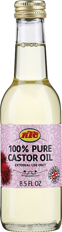 Олія "Рицинова" - KTC 100% Pure Castor Oil — фото N1