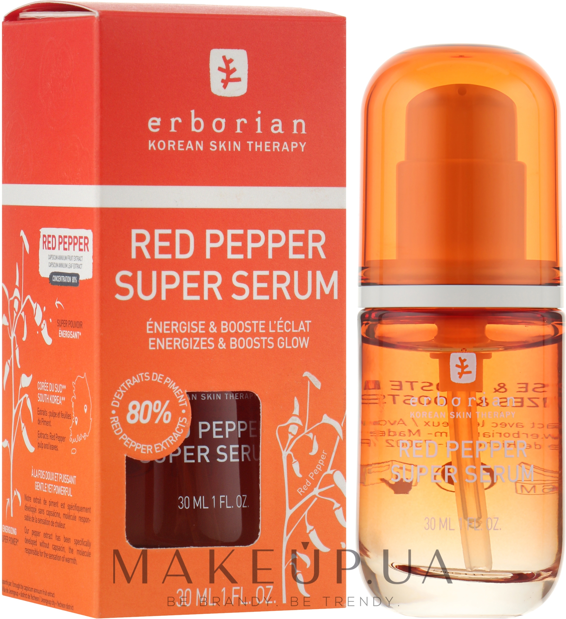 Сироватка для обличчя - Erborian Red Pepper Super Serum — фото 30ml