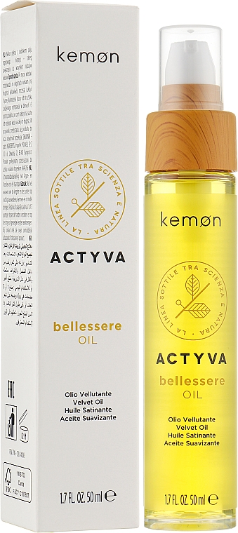 Косметичне масло - Kemon Actyva Bellessere Oil — фото N2