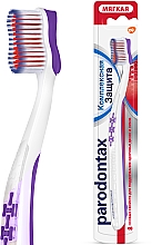 Зубная щетка "Комплексная защита", мягкая, фиолетовая - Parodontax — фото N2
