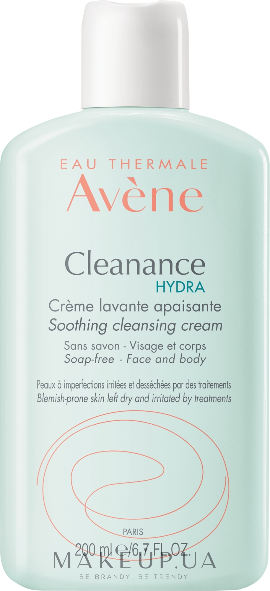 Крем для вмивання для проблемної шкіри - Avene Hydra Creme Lavante — фото 200ml