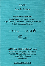 Acqua Dell Elba Sport - Парфюмированная вода — фото N3