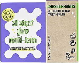 Універсальний зволожувальний бальзам у стіку - Chasin' Rabbits All About Glow Multi-Balm — фото N2