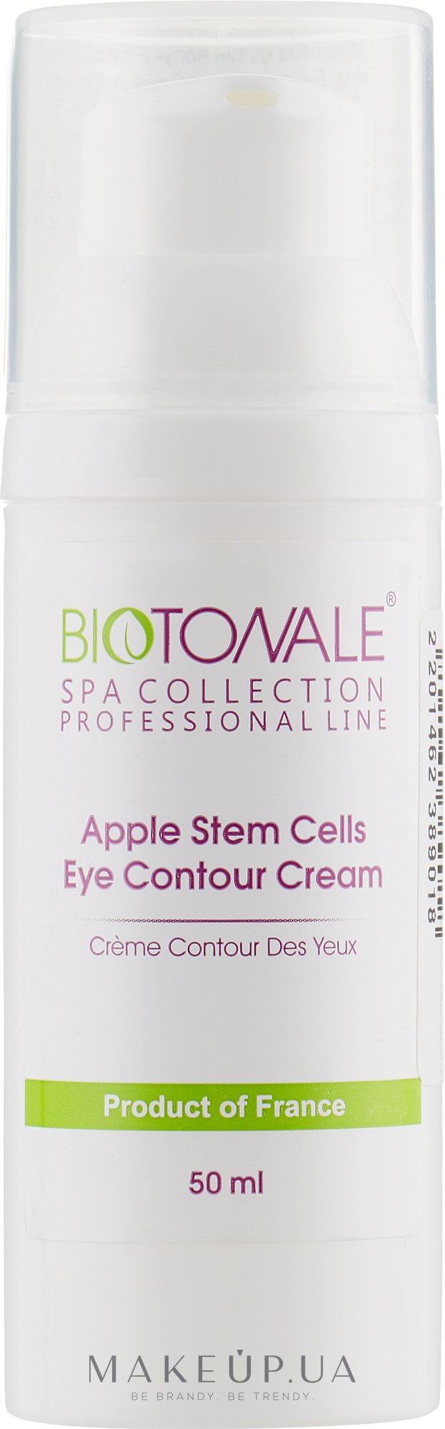 Крем для повік зі стовбуровими клітинами яблук - Biotonale Apple Stem Cells Eye Contour Cream (дозатор) — фото 50ml