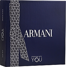 Духи, Парфюмерия, косметика Giorgio Armani Emporio Armani Stronger With You - Набор (edt/100ml + edt/mini/15ml + sh/gel 75ml)