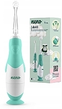 Парфумерія, косметика Електрична зубна щітка для дітей, бірюзова - Neno Denti Blue Electronic Toothbrush for Children