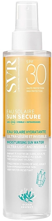Сонцезахисна вода - SVR Sun Secure Eau Solaire Moisturising Sun Water SPF30+ — фото N1