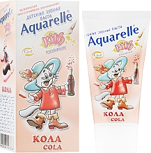 Духи, Парфюмерия, косметика Детская зубная паста "Кола" - Sts Cosmetics Aquarelle Kids Toothpaste