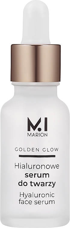 Гиалуроновая сыворотка для лица - Marion MI Golden Glow Hyaluronic Face Serum — фото N1