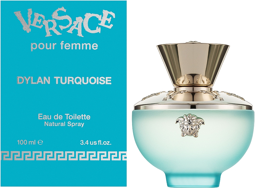 Versace Dylan Turquoise pour Femme - Туалетна вода — фото N4