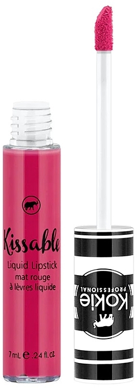 Матовая жидкая помада - Kokie Professional Kissable Matte Liquid Lipstick — фото N1