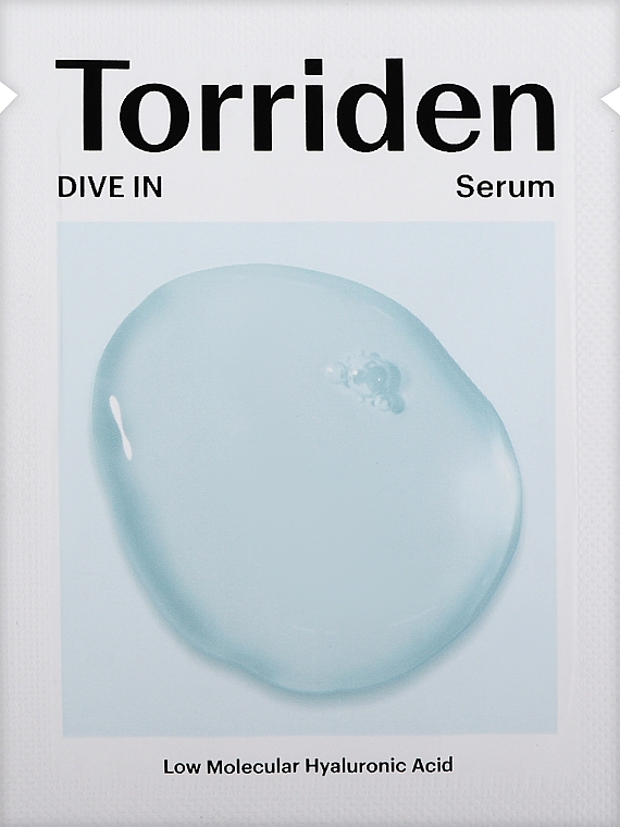 Сыворотка с гиалуроновой кислотой - Torriden Dive-In Serum Low Molecule Hyaluronic Acid (пробник)