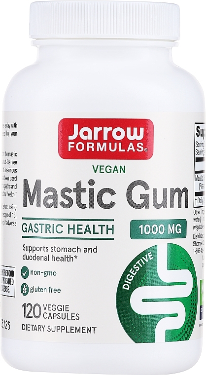 Харчові добавки - Jarrow Formulas Mastic Gum — фото N3